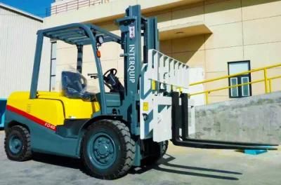 Interquip 4 Tons Diesel Forklift Fd40 with Good Performance Japanese Isuzu 4jg2 Engine