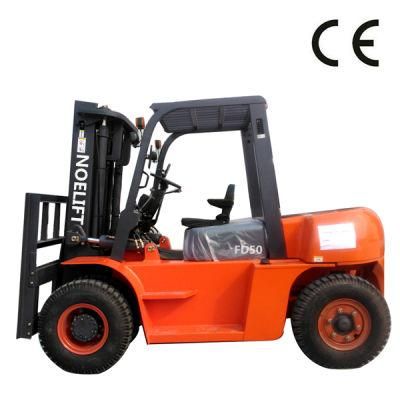 Fd80 8t 8ton 8000kg 6meters High Lift Heavy Duty Fork Extensions Diesel Forklift Price