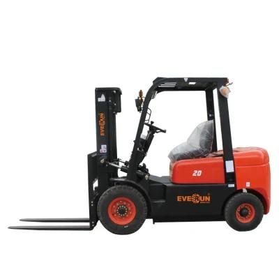 Hot Selling Erdf20 CE Convenient Micro Small Diesel Mini Forklift for Sale