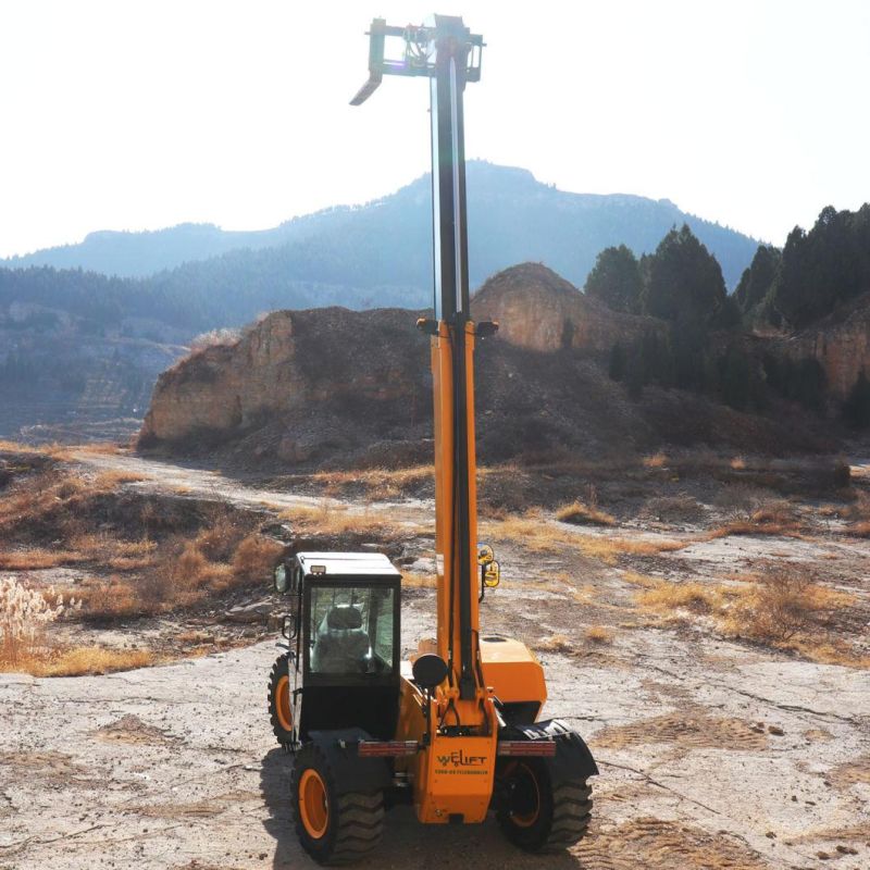 Forklift Type Telehandlder 3 Tons Telescopic Wheel Loader