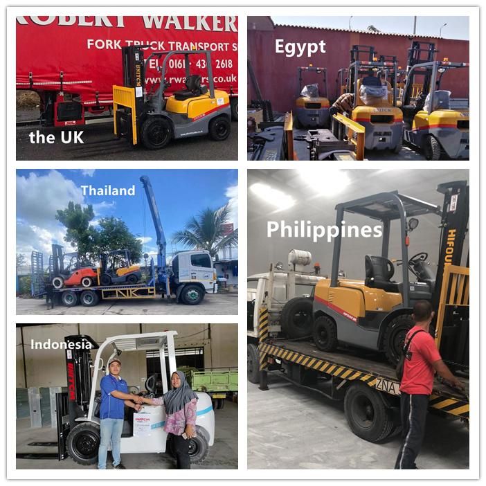 Hifoune Small Mini 3.5ton Gas LPG Gasoline Diesel Forklift Truck