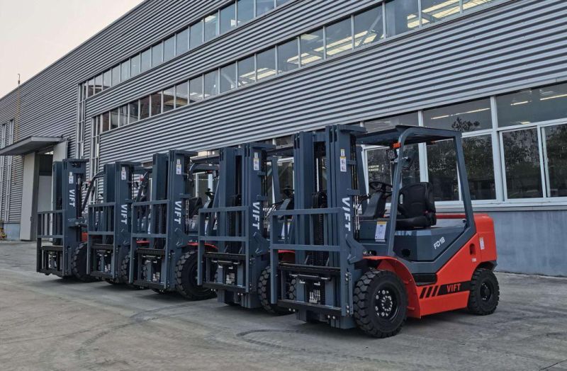 Factory Directly Supply 2ton 2.5ton 3ton 3.5ton Lp Gas Propane Forklift Dual Fuel Forklift with Nissan Engine