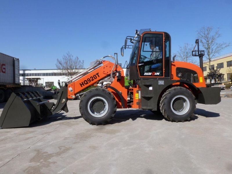 Haiqin Brand Telescopic Forklift Loader (HQ920T) with 5.68m Lift Height