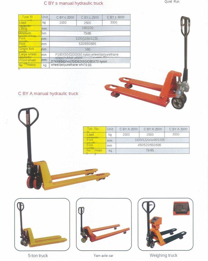 China Facotory Produced 2000kg 2.0ton Capacity Heavy Duty Hydraulic Electric Lifting Forklift Truck