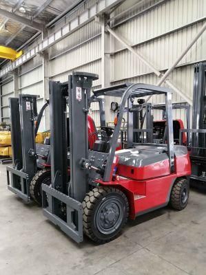 Mini Counterbalanced 4 Ton Diesel Forklift with Side Shift