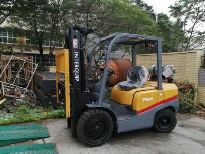 Japanese Style 4 Ton LPG/Gasoline/Gas/Petrol Forklift with Optional Aattchment