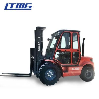 Ltmg 3ton 3.5ton 5ton 6ton 10ton 15ton 20ton 3 Ton 3.5 Ton 5 Ton 6 Ton Rough Terrain Forklift with Side Shifter for Sale