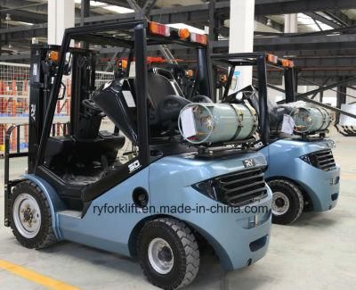 3500kg Gasoline &amp; LPG Forklift with Nissan Engine