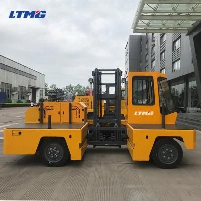 Chinese Hand Forklift Feeler Forklift 3ton 5ton 10ton Sideways Forklift Side Loader Forklift with Optional Lifting Height