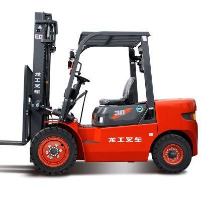 Chinese Manufacturer Supply 3-3.8 Ton Automatic Diesel Forklift with High Quality