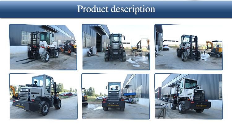 Forklift Manufacturer with Good Reputaion/Four Wheel Drive /Loading and Unloading/3.5ton Rough Terrain Forklift