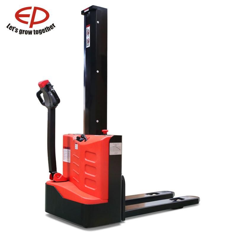 Mono Mast Electric Stacker with Initial Lift 1.2t