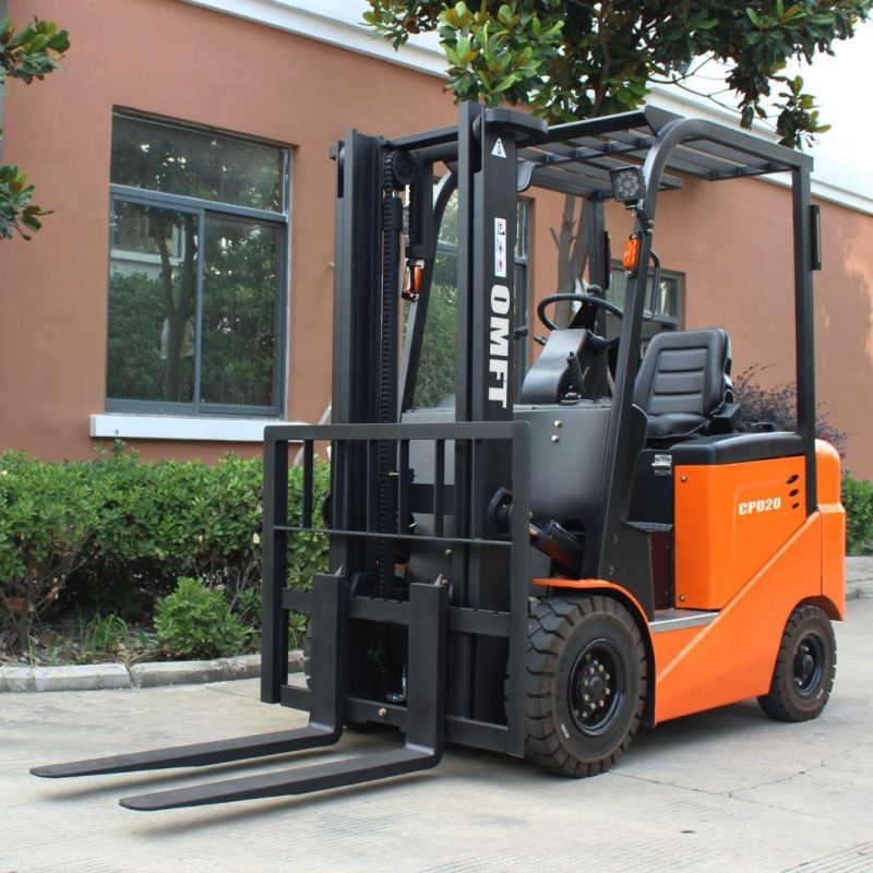 2 Ton 2.5 Ton 3 Ton 3.5 Ton Battery Forklift Electric Forklift Truck 3m 3.5m 4m 4.5m 5m 5.5m 6m Mast with CE ISO with Sme Zapi Curtis Control