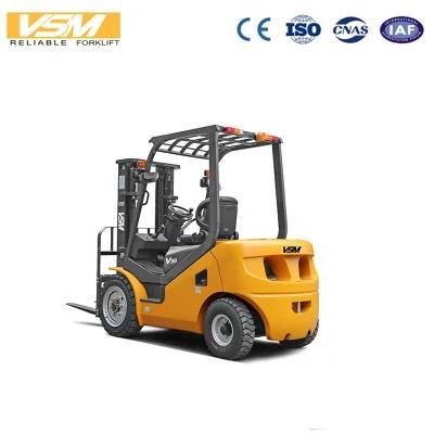 3ton 3000kg Diesel Forklift with Japan Isuzu Engine