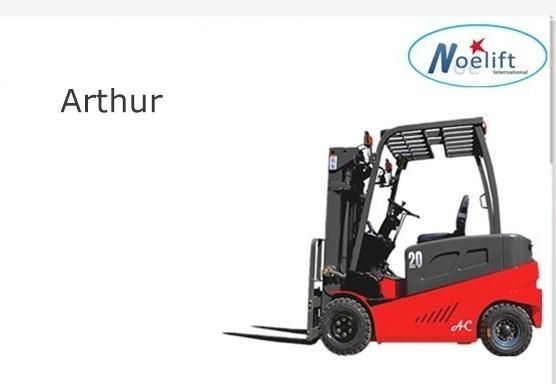 1500kg 48V Forklift Electric Motor Battery Operated Forklift Fork Lifter with Paper Roll Clamp