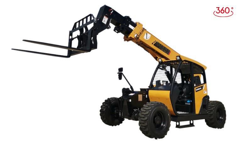 2.7 Ton Mini Telescopic Telescopic Loader Sth844A Front Forklift