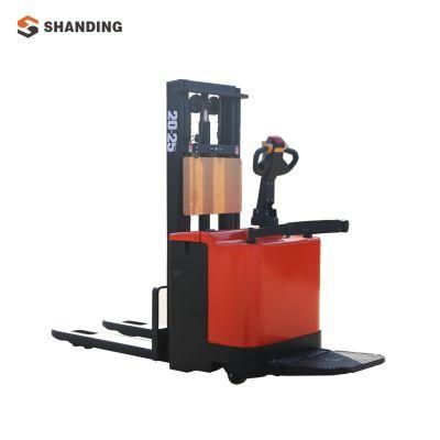 1 Ton 2 Ton Electric Stacker for Sale Battery Forklift Mini Electric Forklift Electric Pallet Forklift AC Forklift
