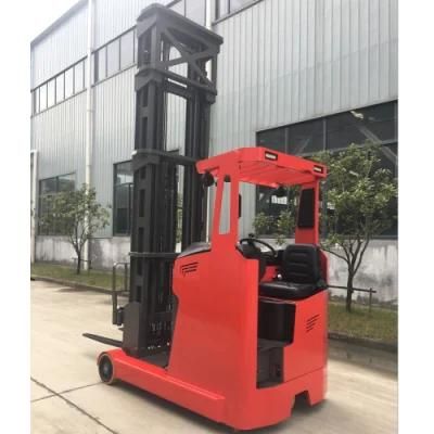 Sit Down Type 1.6ton 2.0ton 6m 9m 12m Narrow Aisle Electric Reach Truck Forklift