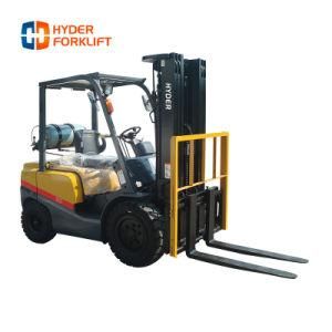 3000kg Gasoline Engine Forklift Loader Work Permit Visa for Europe Ce&ISO