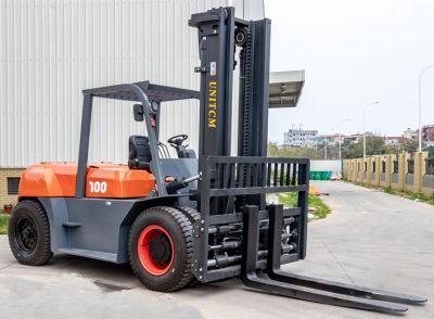 Top Quality New 10 Ton Forklift Diesel with Unitcm Brand