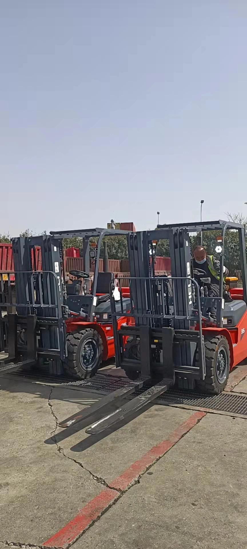 China Top 1 Heli 3.5ton Diesel Forklift Truck Forklift with Side Shifter Imported Engine Cpcd35