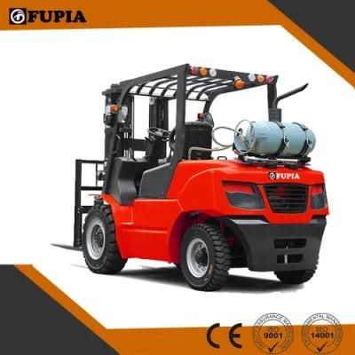 Materials Lift Trucks 4.5tons 4500kgs Gas Propane Powered Forklifts for Sale