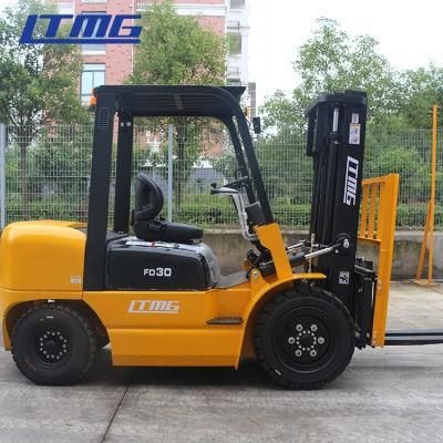 Chinese New 3 Tons 4 Ton 5 Ton Diesel Forklift Price with Cab, Side Shift, Fork Positioner Optional