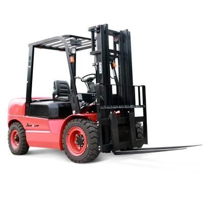 Japanese Engine Hydraulic Forklift Truck 4 Ton 3m 5m 6m Lift Height Diesel Forklift with Price
